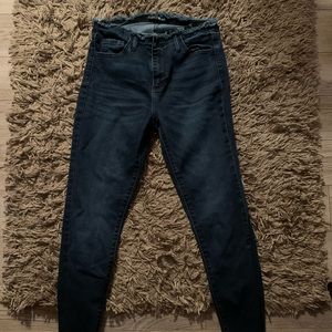 Fashion Nova dark navy jeans